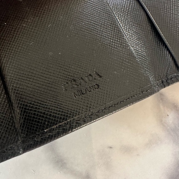 Prada Saffiano Leather Key Ring Holder - Picture 8 of 8